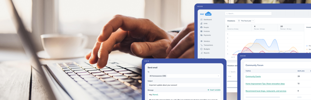 PayHOA HOA software is scalable