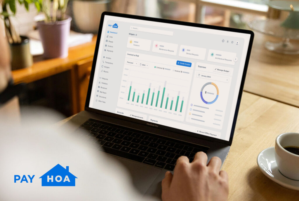 Use HOA specific accounting software to manage your HOA finances.